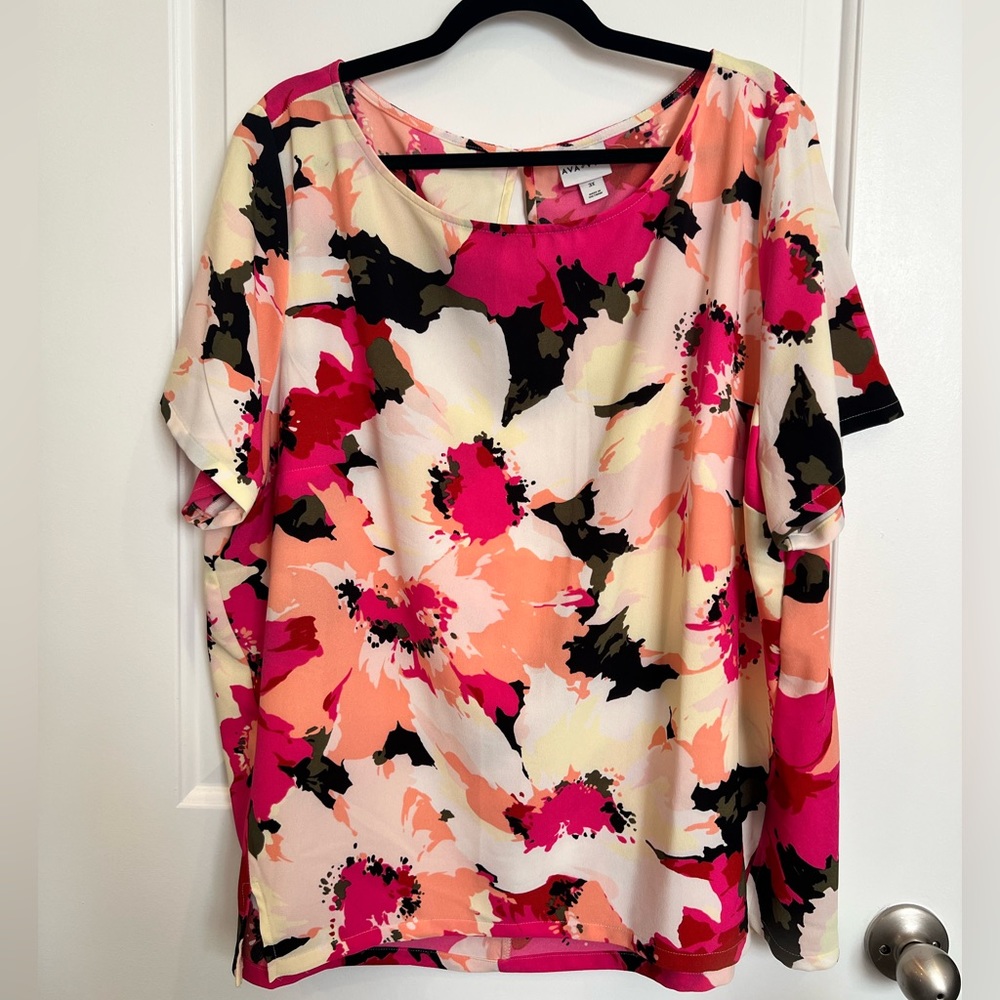 Ava & Viv Top: Plus Size 3X